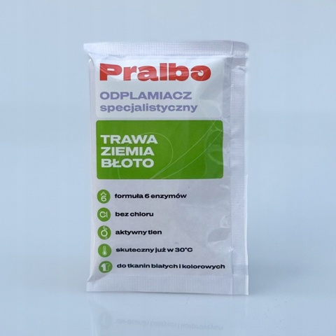 Pralbo odplamiacz specjalistyczny 35g Trawa, Ziemia, Błoto