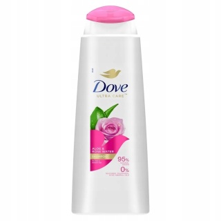Dove Ultra Care Szampon Do Włosów Z Aloesem I Wodą Różaną 400ml