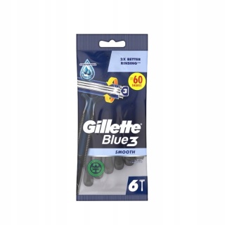 Gillette Blue 3 Smooth Maszynka do Golenia 6szt.