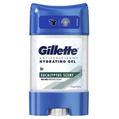 Gillette Clear Gel Eucalyptus Scent Antyperspirant Dla Mężczyzn 70 ml