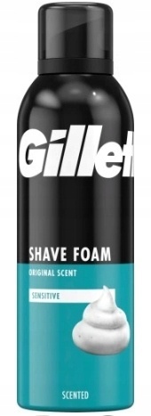 Gillette Sensitive Pianka Do Golenia Dla Skóry Wrażliwej 200ml