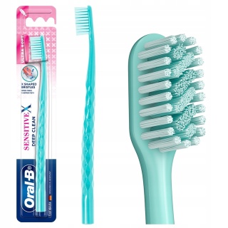 Oral-B Toothbrush Manualna Szczoteczka Do Zębów z Miękkim Włosiem