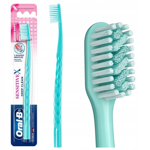 Oral-B Toothbrush Manualna Szczoteczka Do Zębów z Miękkim Włosiem