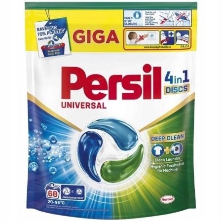 Persil Kapsułki Do Prania Tkanin Uniwersalny Discs 4 In 1 Universal 68 Szt.