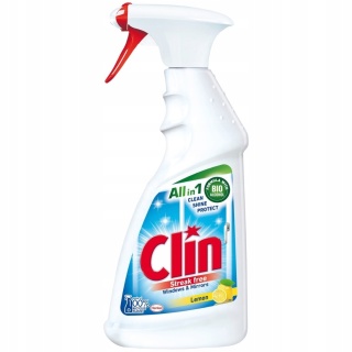 Płyn Do Mycia Szyb Clin Lustra Szyby 3w1 Clean Shine Protect Spray 500m