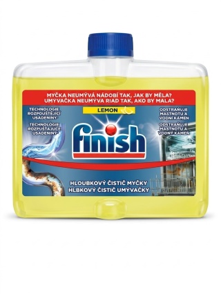 Płyn do czyszczenia zmywarki FINISH Lemon 250ml