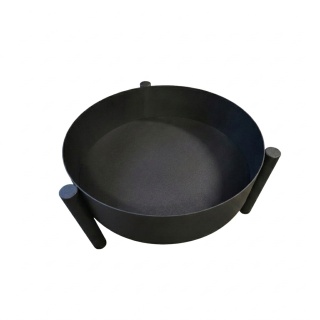 PALENISKO OGRODOWE PREMIUM Ø 60cm – TRZY NOGI, CZARNY MAT