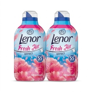 Zestaw 2 x Lenor Fresh Air Effekt Płyn Do Płukania Tkanin Pink Bolson