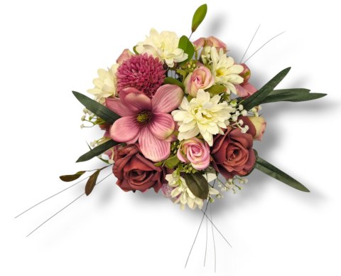 FLOWERBOX SZTUCZNE KWIATY W PUDEŁKU NA DZIEŃ MATKI URODZINY IMIENINY